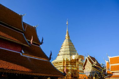 Wat Phra bu DOI Suthep turistik Chiang Mai, Thailand.Asia 's