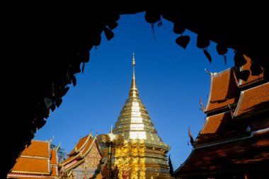 Wat Phra bu DOI Suthep turistik Chiang Mai, Thailand.Asia 's