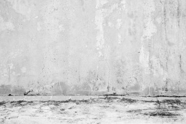 Eski grunge soyut arkaplan dokusu Beyaz beton duvar