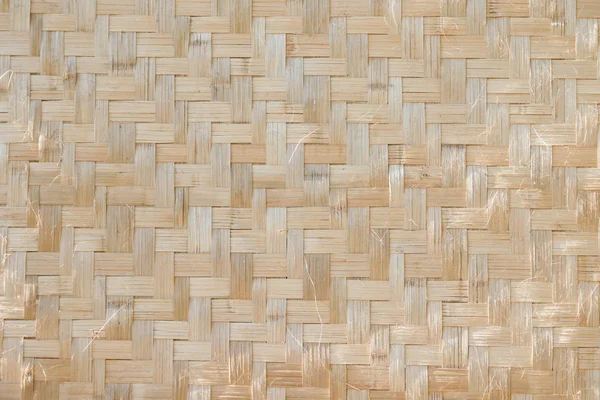 Houten Bamboe Mat Textuur Abstracte Achtergrond — Stockfoto
