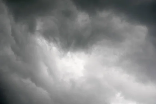 Heavy Grey Clouds Sky Rain Image — Stock Photo, Image