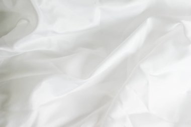 Beyaz kumaş bez arka plan dokusu