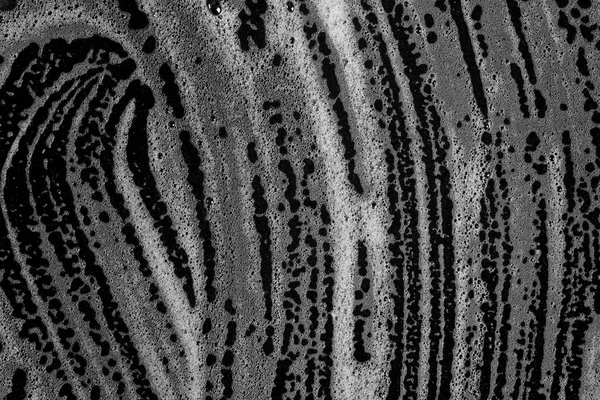 抽象的な背景白い石鹸泡の質感 泡付きシャンプー泡 — ストック写真