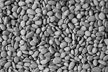 Arka plan doku deniz taşları, üstten görünüm