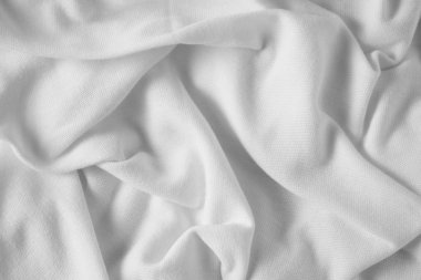 Beyaz kumaş bez arka plan dokusu