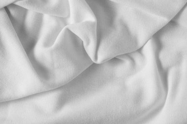 Beyaz kumaş bez arka plan dokusu