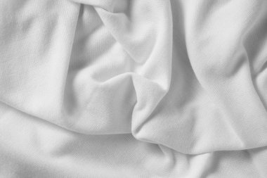 Beyaz kumaş bez arka plan dokusu