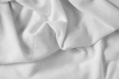 Beyaz kumaş bez arka plan dokusu
