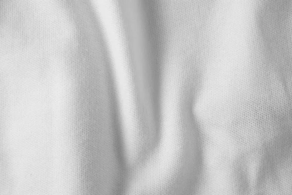 Tecido Branco Pano Fundo Textura — Fotografia de Stock