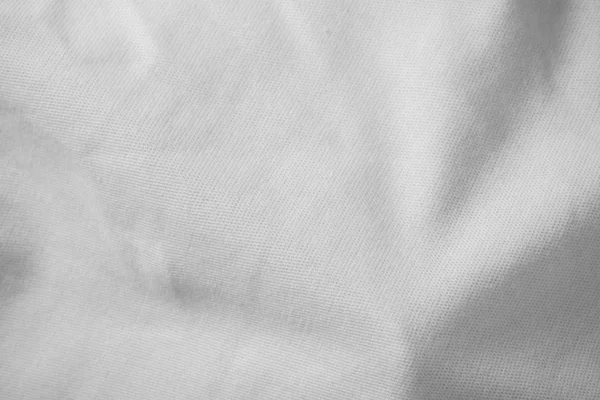 白色织物布背景纹理 — 图库照片