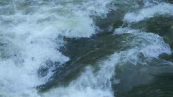 Abstrakte Wasserfall Welle Wasser Hintergrund — Stockvideo