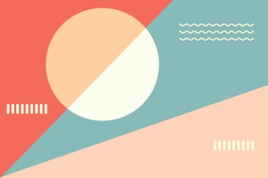 pembe arka plan tanıtımı, başlık sayfası, poster veya el ilanı resmi arka plan tasarımı için geometrik