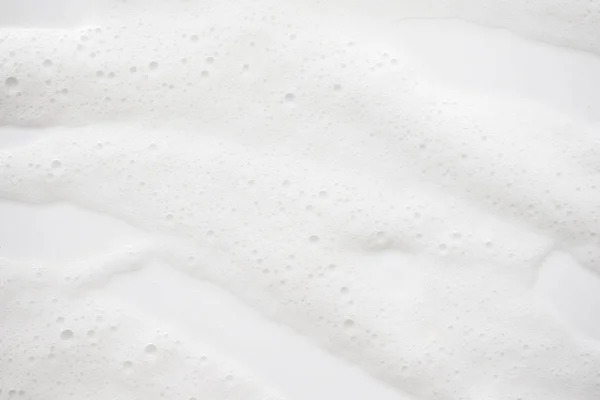 Abstract background white soapy foam texture. Shampoo foam with — Stock Photo, Image