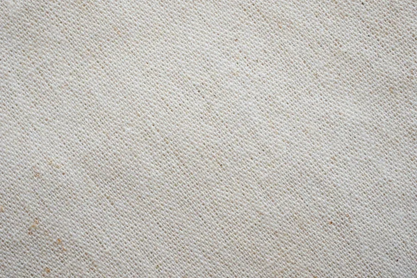 Branco calico tecido pano fundo textura — Fotografia de Stock