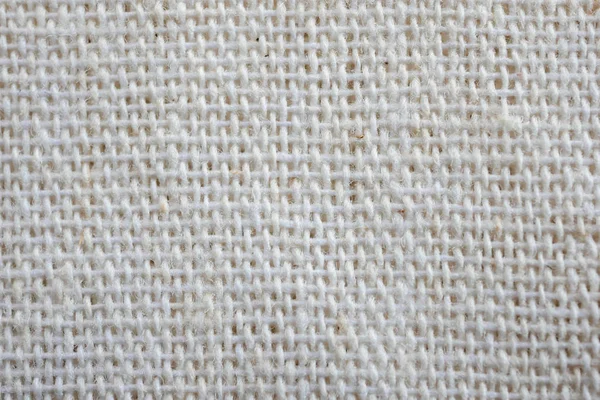 White calico fabric cloth background texture — Stock Photo, Image