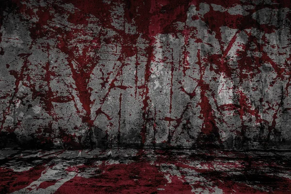 Grunge halloween fundo com sangue splash espaço — Fotografia de Stock