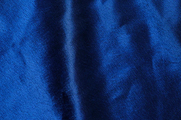 Tissu bleu tissu texture de fond — Photo