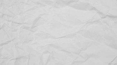 Beyaz buruşmuş kağıt doku arkaplanı