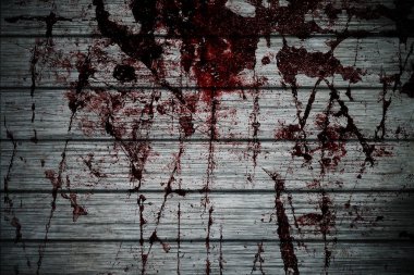 duvarda kan sıçrama alanı ile grunge halloween arka plan