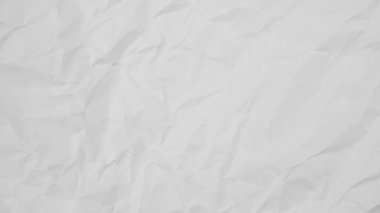 Beyaz buruşmuş kağıt doku arkaplanı