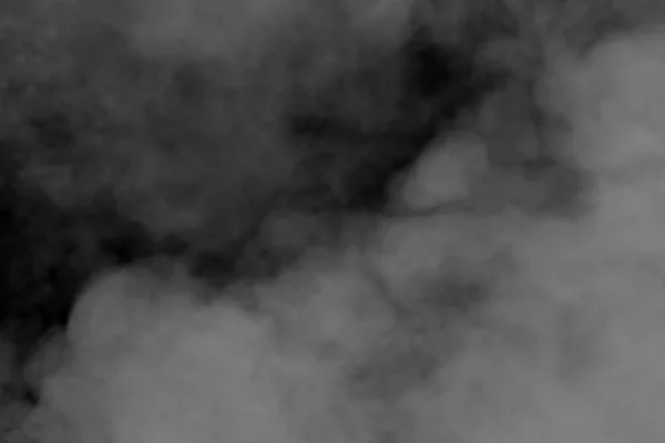 Abstrakter Hintergrund Rauchkurven und Welle auf schwarzem Hintergrund — Stockfoto