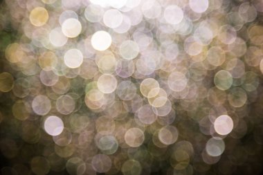 Arka plan ile bokeh ufuk ışık