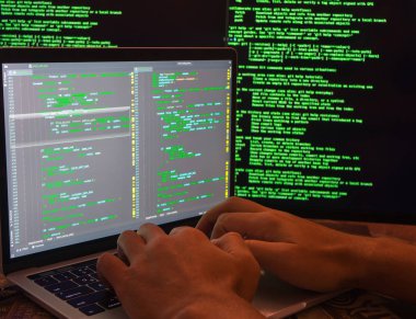 Arka kapı için arıyorum ve güvenlik açığından yararlanmasını hacker. Kodlama adamın. Yazarak eller