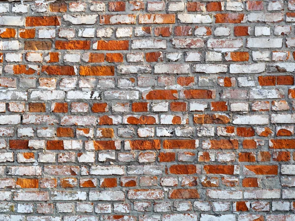Bliska Tekstura Obrane Mur Kolory Czerwony Biały Stary Wieku Mur — Zdjęcie stockowe