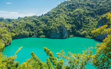 Ta Le Nai Lagoon At Mae Koh Island, Angthong Ulusal Deniz Parkı,