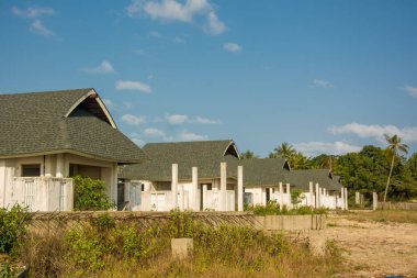 Yeni Resort bungalovlar inşaat sitesi