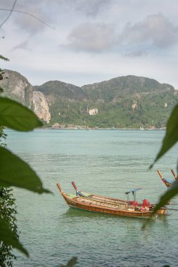 Lagün, manzara uzun masal tekne