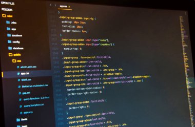 Kod düzenleyicisinde Css3