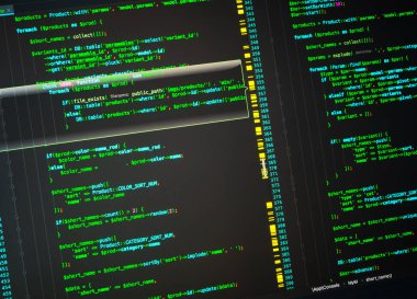 Php kod düzenleyicisi sitenin geliştirme, yakın