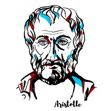 Aristotle Vector Portrait