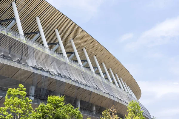 Sitio de construcción del nuevo estadio nacional en Tokio . —  Fotos de Stock