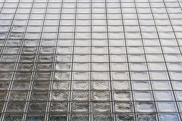 Fachada de blocos de vidro — Fotografia de Stock
