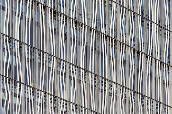 Close up View Of Curved Louvers . — стоковое фото