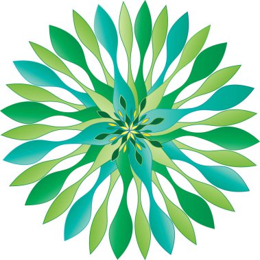 Değişik renk şemalı spin tasarımının grafikleri. Biri dönme dolaba benziyor. Beyaz arkaplanda izole