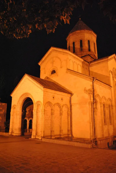 Den Qashveti Kyrkan George Tbilisi — Stockfoto