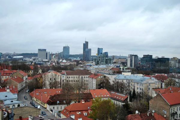Центр Вильнюса Литва — стоковое фото