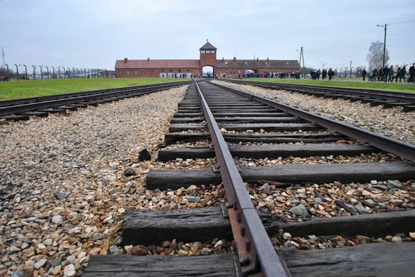 Auschwitz II toplama ve imha kampı tren yolu, Polonya