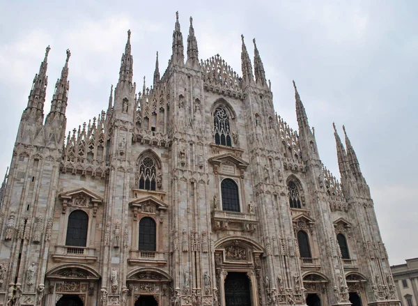 Milan Katedrála Prosinci Itálie — Stock fotografie