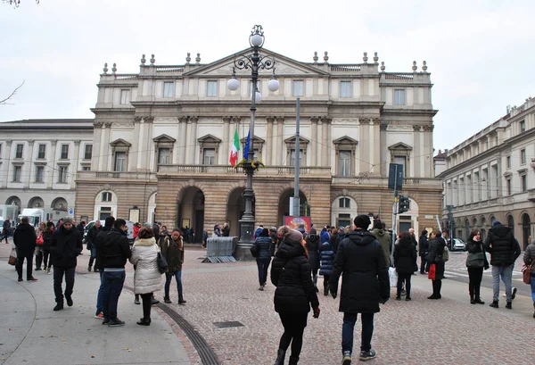 Scala Opera Hous Milán Italia —  Fotos de Stock