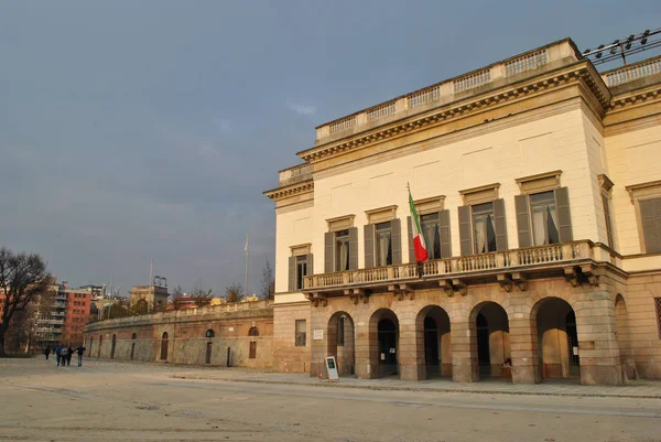 Edificio Administrativo Arena Civica Milán Italia —  Fotos de Stock