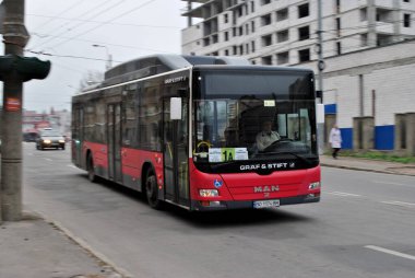 Ternopil, Ukrayna 'da toplu taşıma