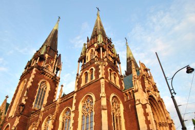 Lviv 'de eski bir kilise.
