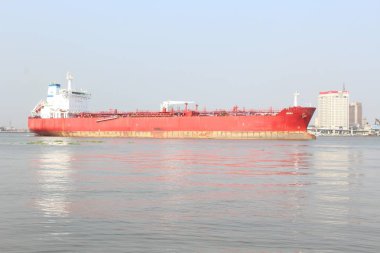 bora petrol tankeri yola lagos bağlantı noktası, Nijerya th e 18 Kasım 2018