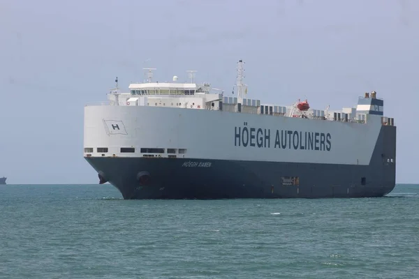Mei 2019 Lagos Port Nigeria Heogh Autolinersarrives Lagos Lagos Port — Stok Foto