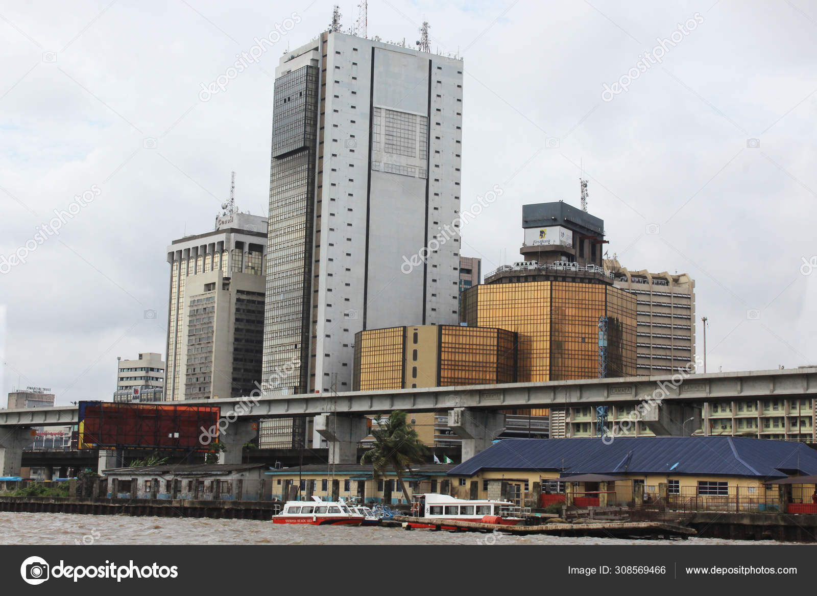 19Th September 2019 Lagos Nigeria Editorial Image Lagos Skyline Showing –  Stock Editorial Photo © DUMBRA #308569466