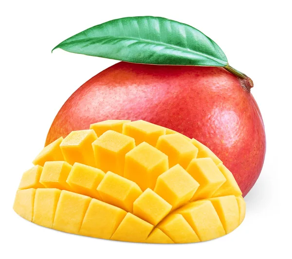 Стиглий плід манго, ізольовані — стокове фото